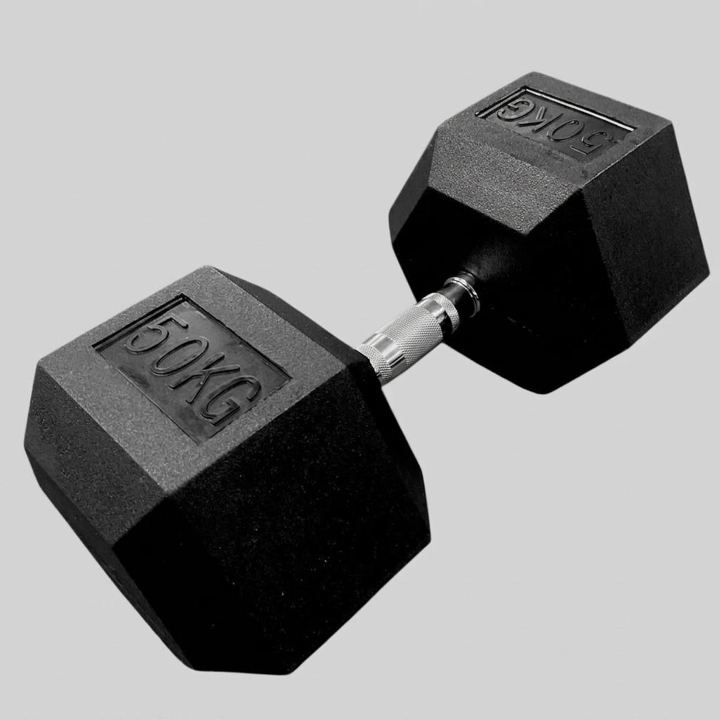 Rubber Hexagon Dumbbells - view 21