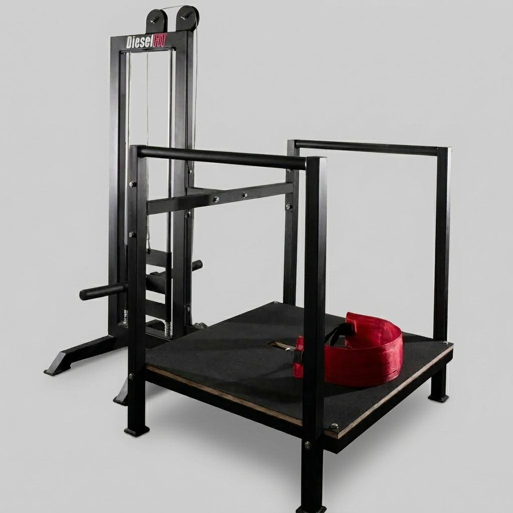 Cable Belt Squat - view 3