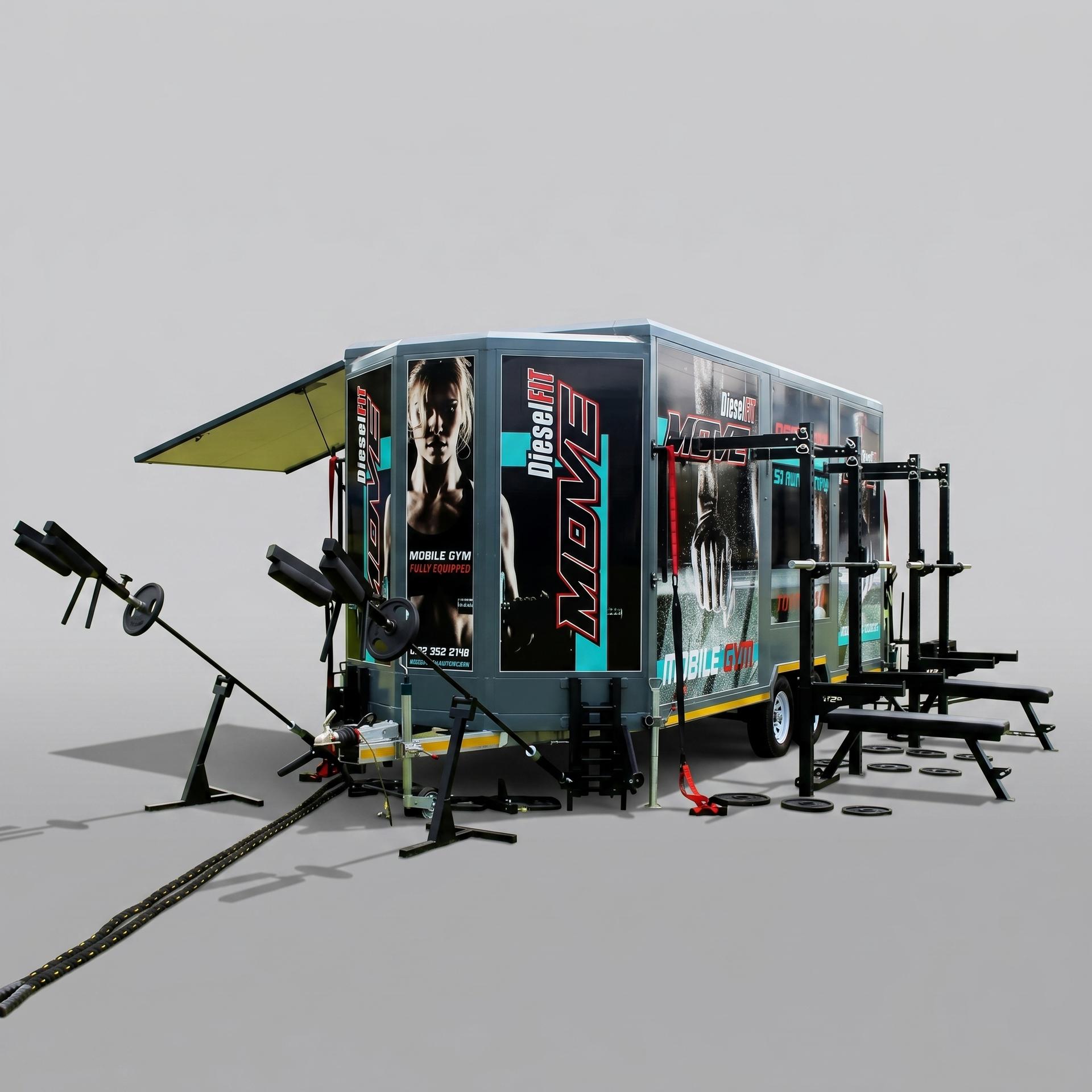 Mobile Gym Trailer