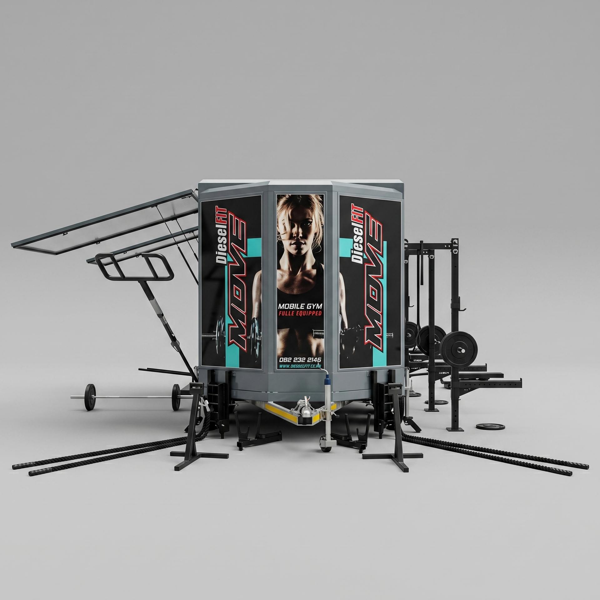 Mobile Gym Trailer - view 3