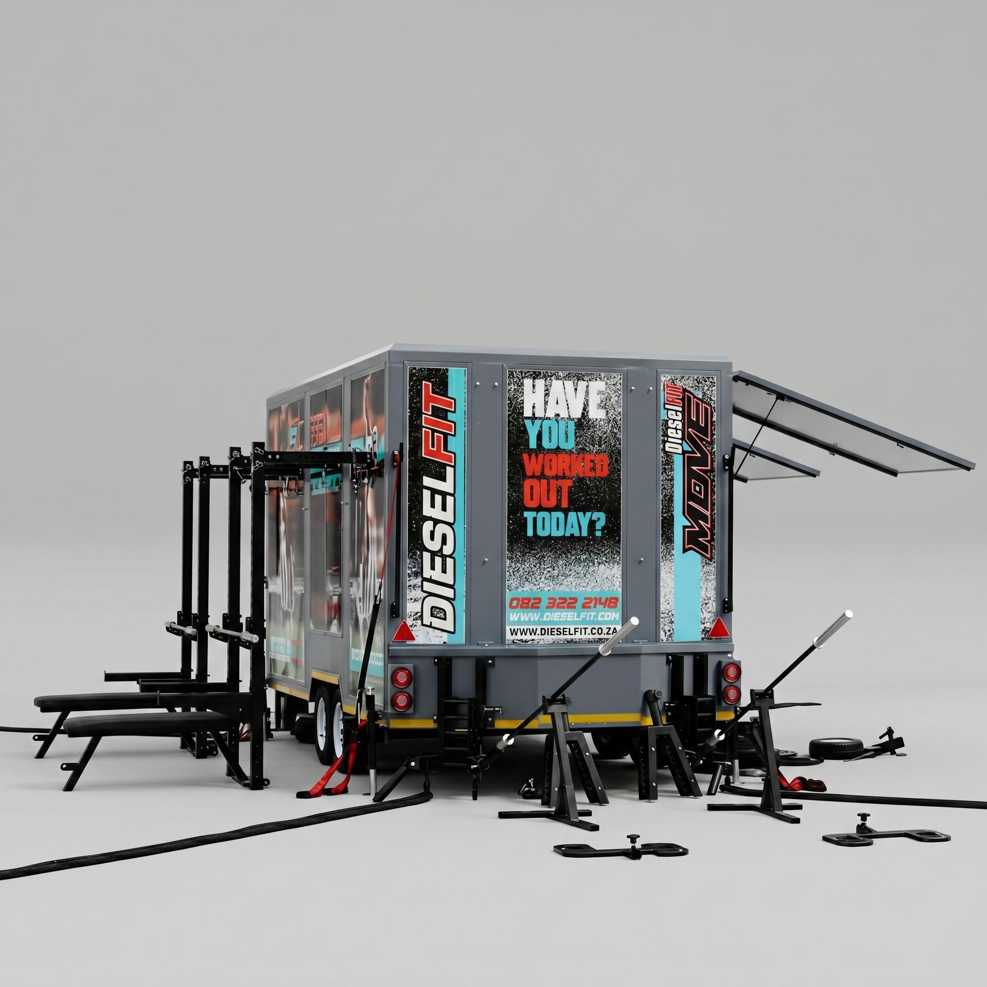 Mobile Gym Trailer - view 5
