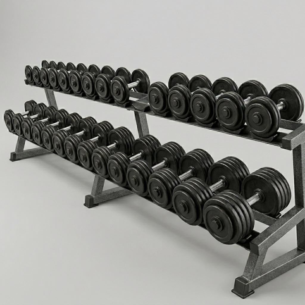 Cast Iron Dumbbells