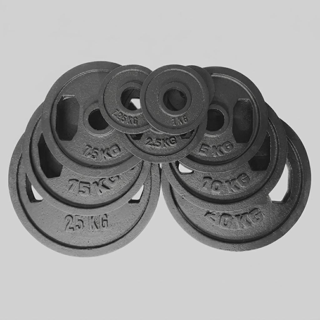 Cast Iron Olympic Dual Plates