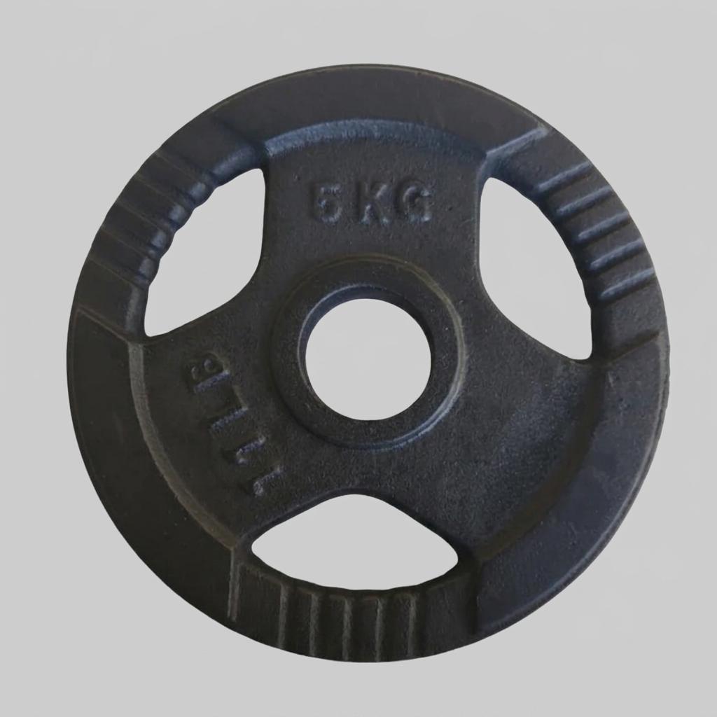 Cast Iron Olympic Tri-Grip Plates - view 3
