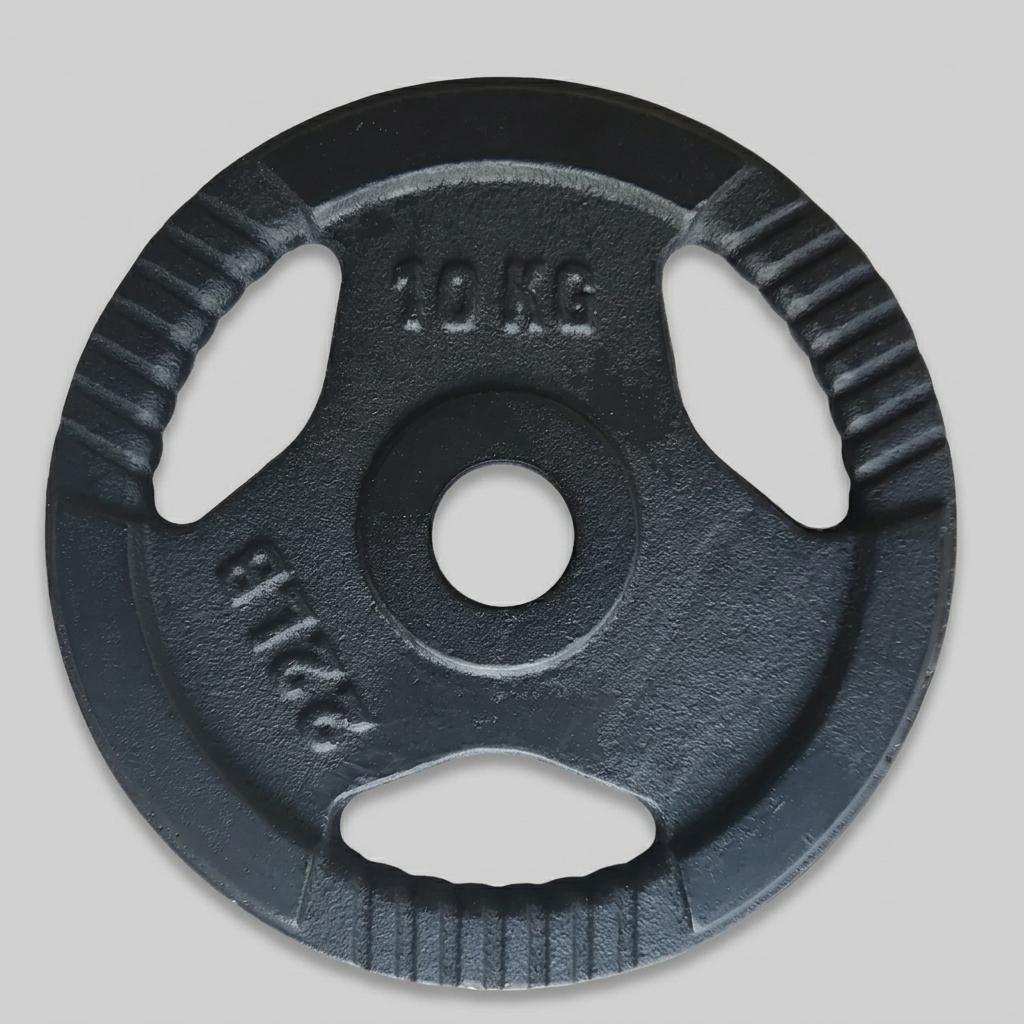 Cast Iron Olympic Tri-Grip Plates - view 4