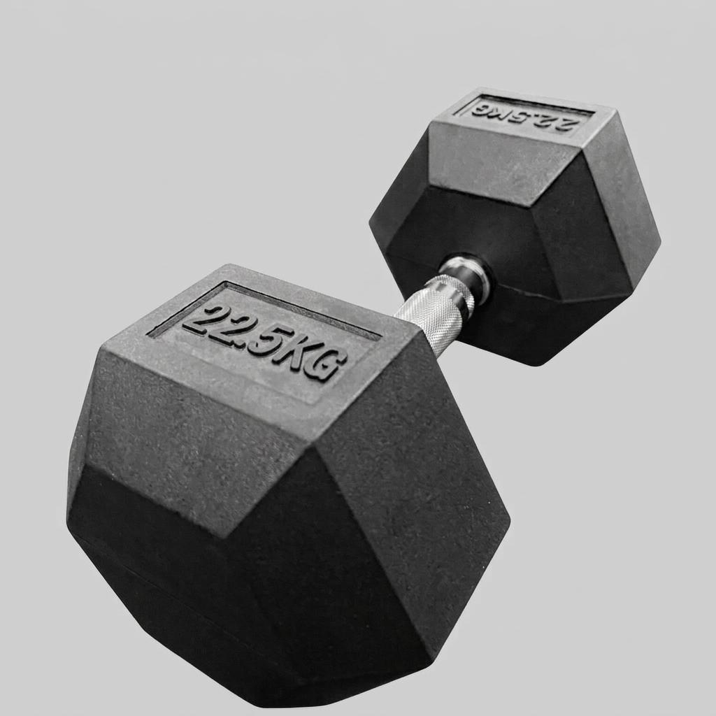 Rubber Hexagon Dumbbells - view 10