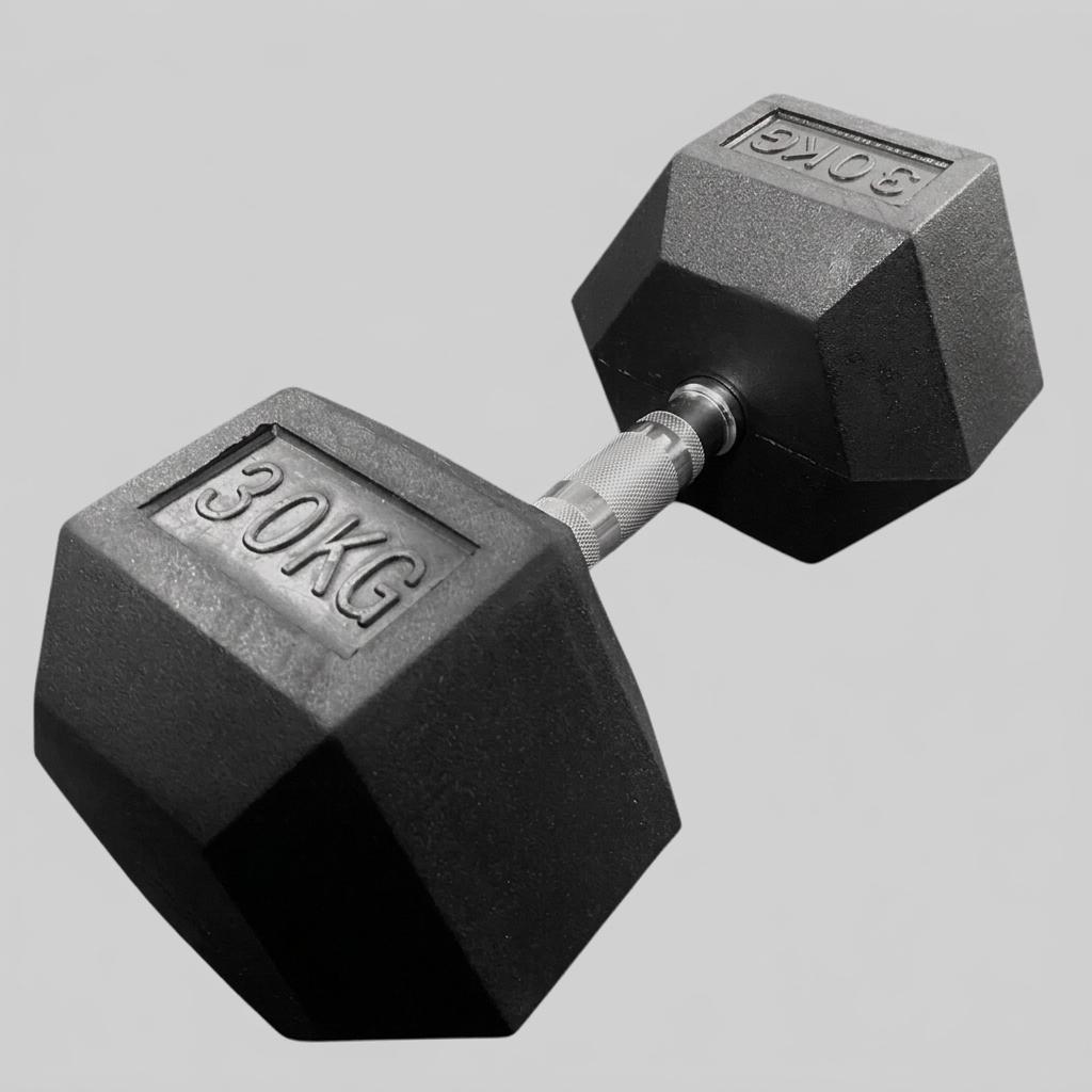 Rubber Hexagon Dumbbells - view 13