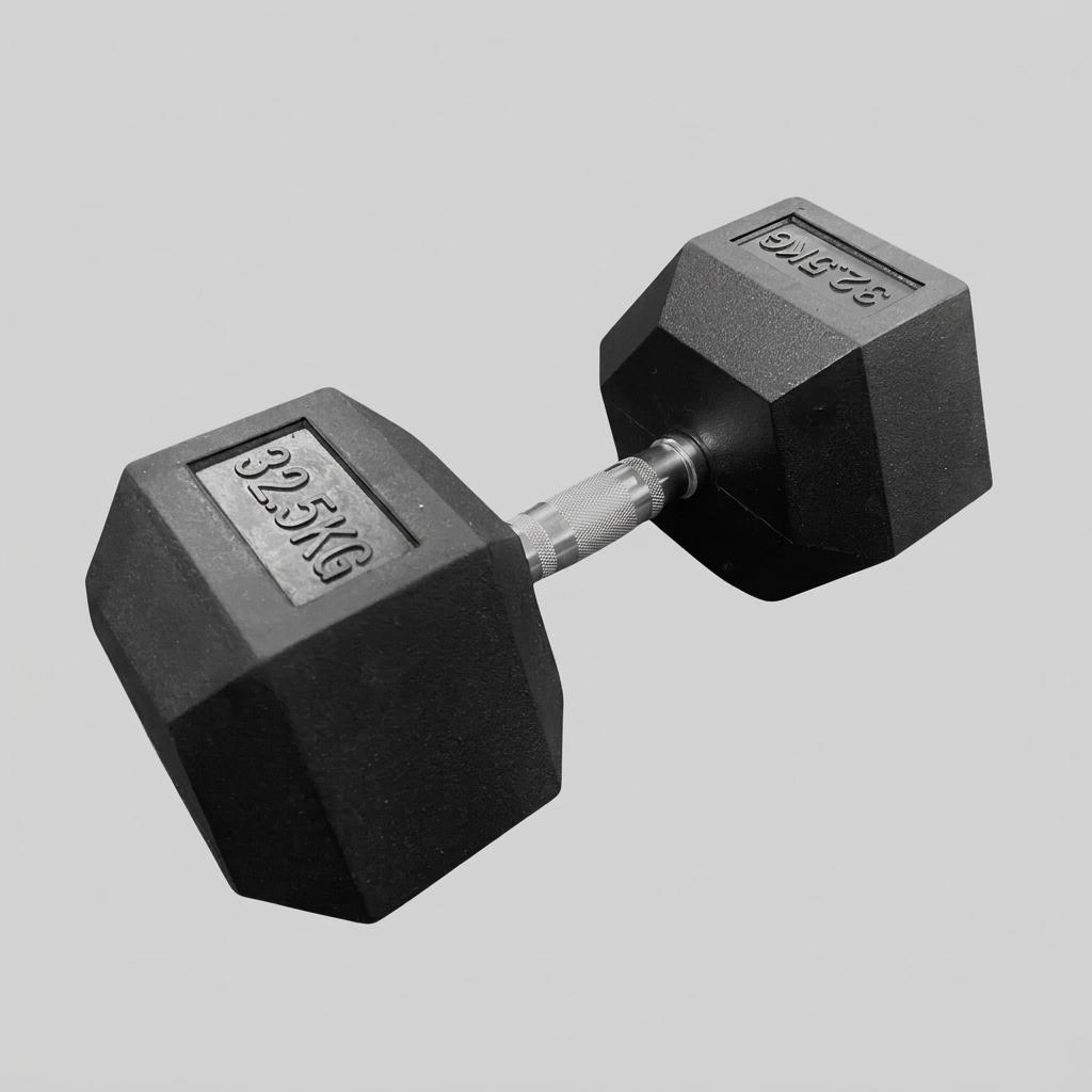 Rubber Hexagon Dumbbells - view 14