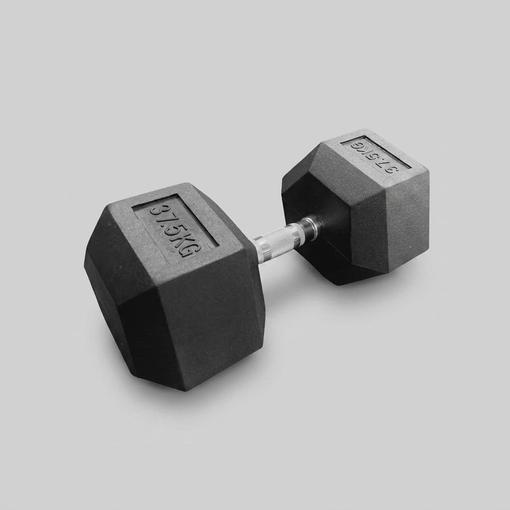 Rubber Hexagon Dumbbells - view 16