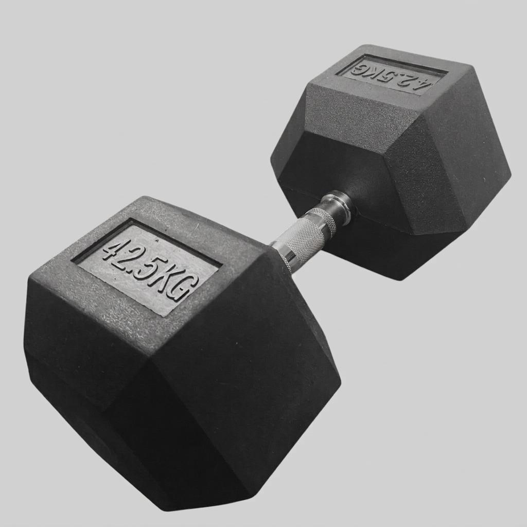 Rubber Hexagon Dumbbells - view 19