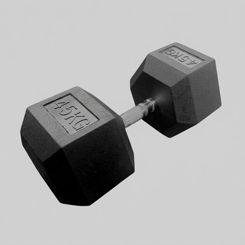 Rubber Hexagon Dumbbells - view 20