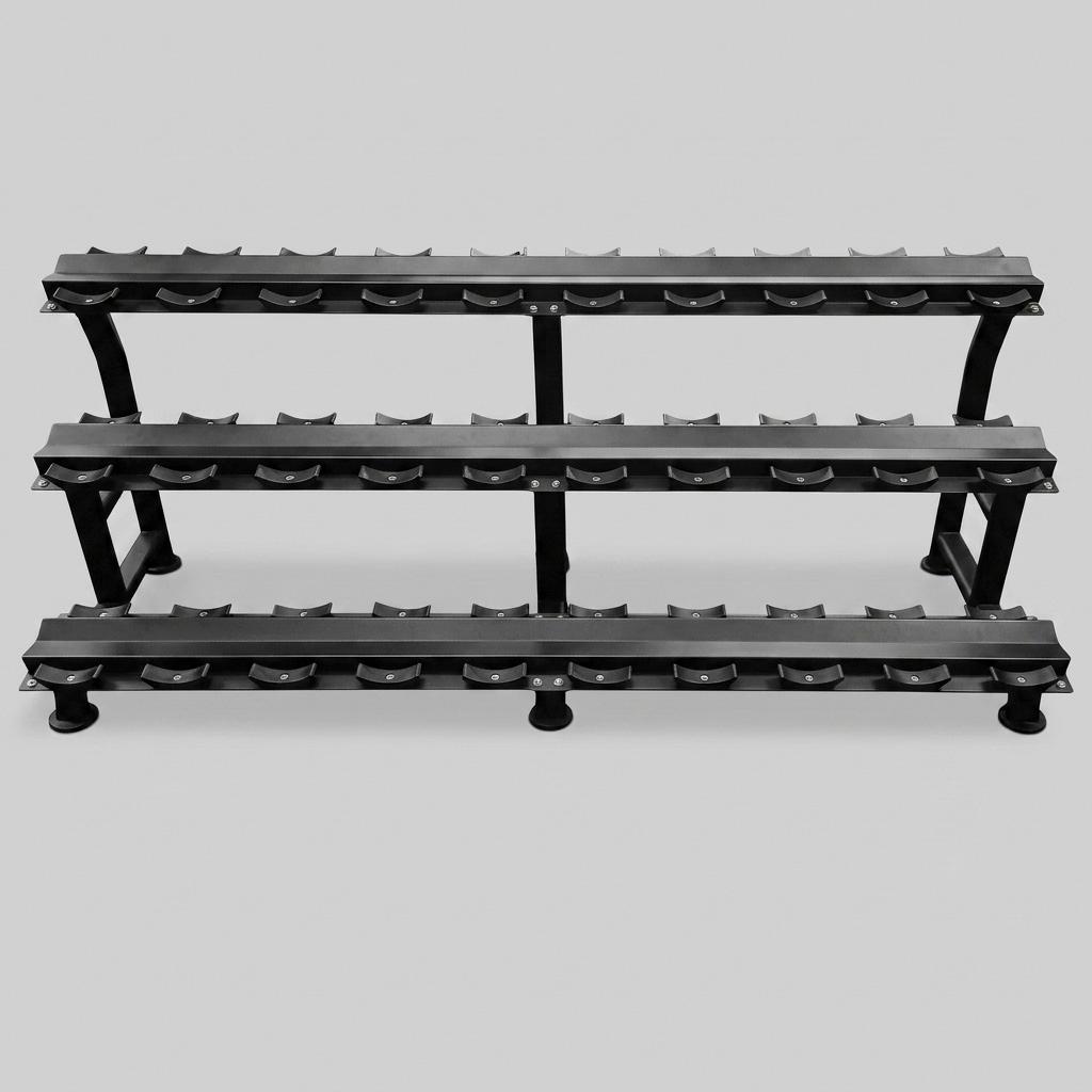 15-Pairs Dumbbell Rack