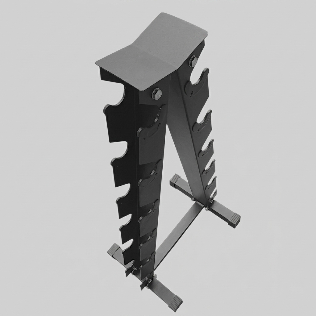 A-Frame Dumbbell Rack - 6 Pairs - view 3